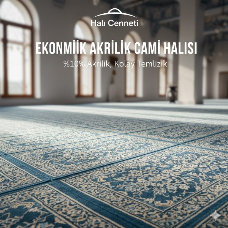 Ekonomik Akrilik Cami Halısı