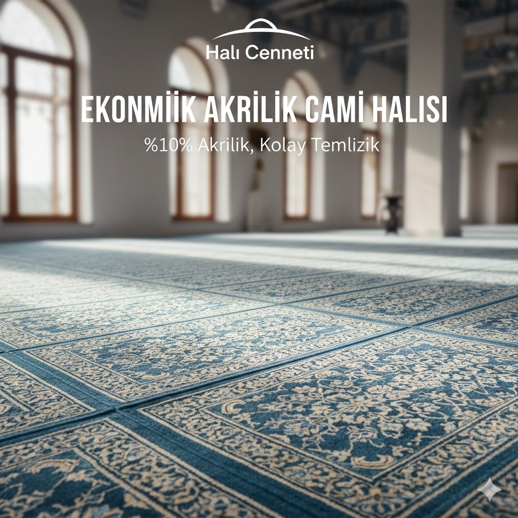 Ekonomik Akrilik Cami Halısı