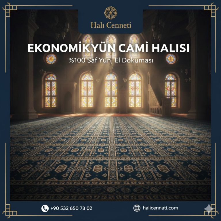 Ekonomik Yün Cami Halısı