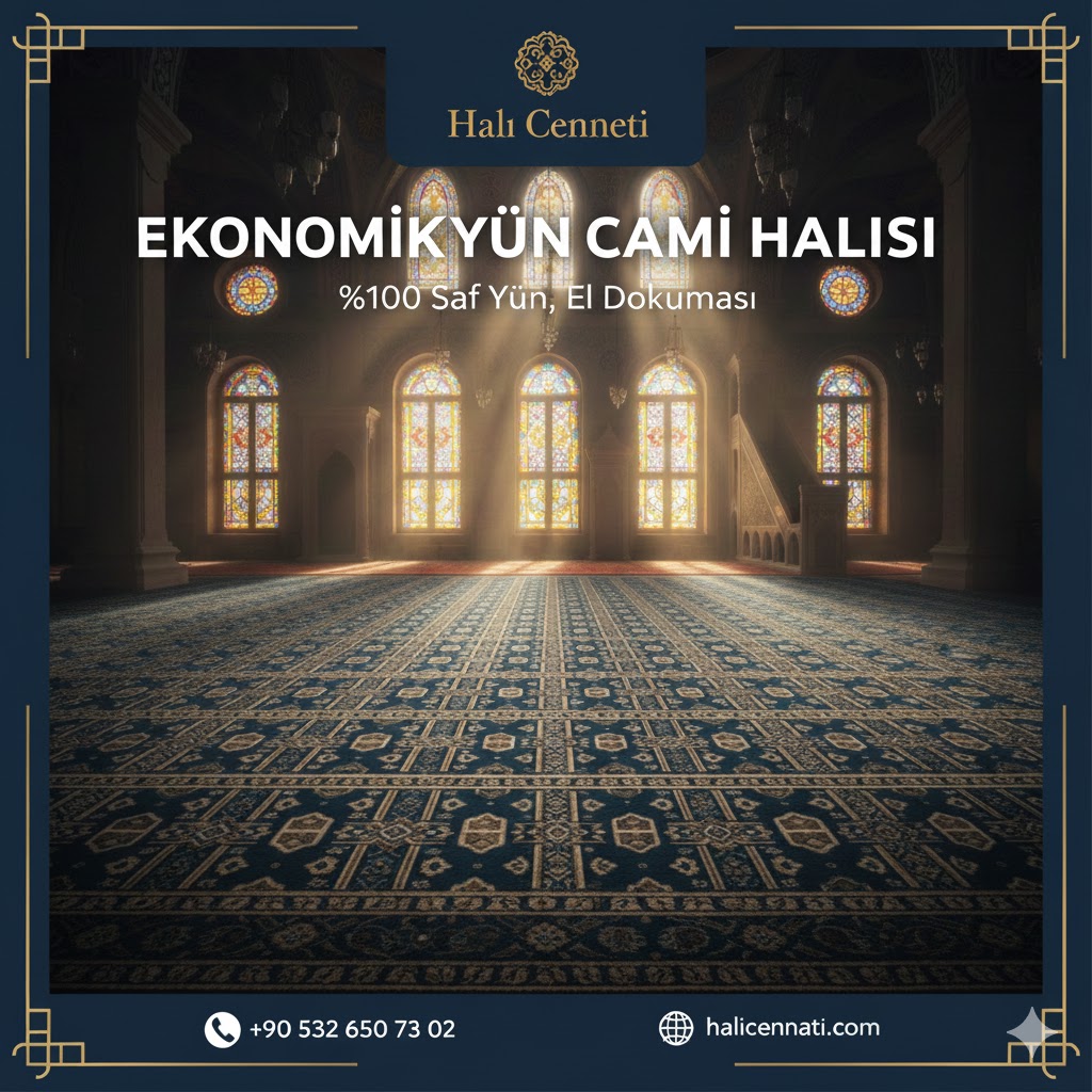 Ekonomik Yün Cami Halısı