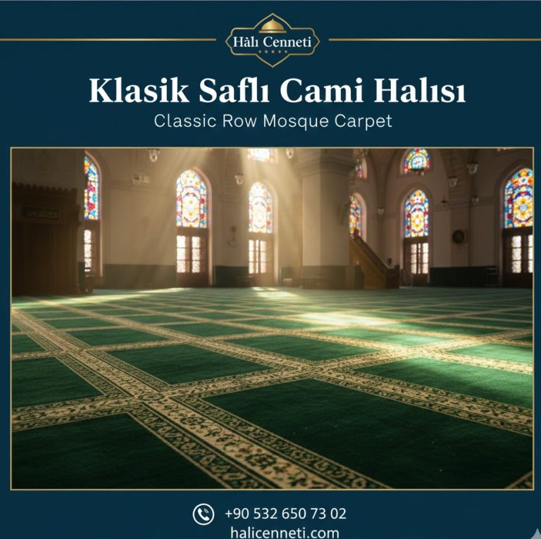 Klasik Saflı Cami Halısı