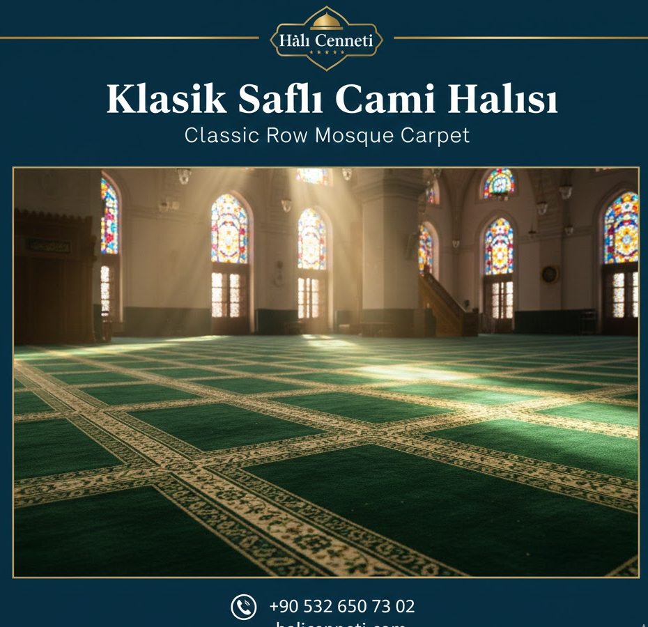 Klasik Saflı Cami Halısı