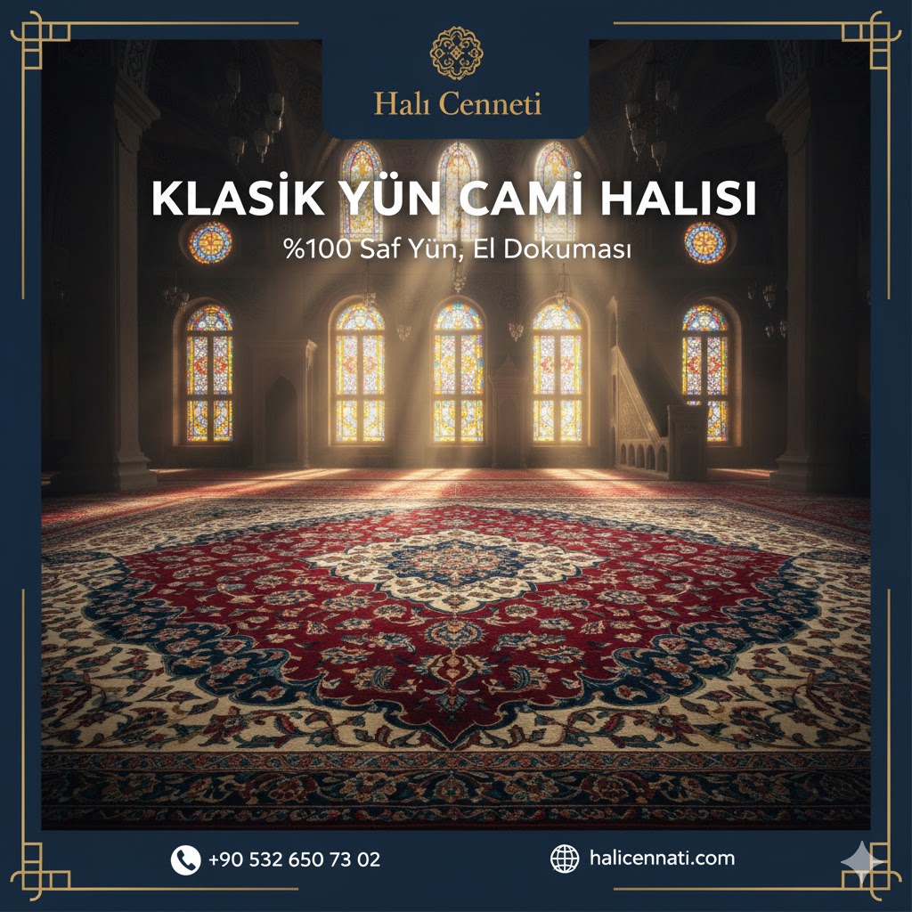 Klasik Yün Cami Halısı