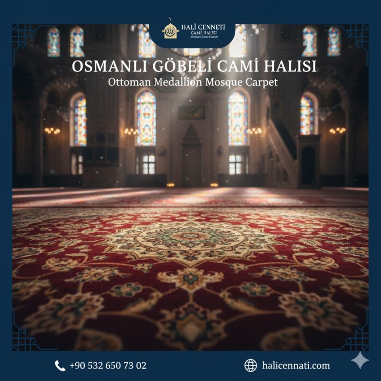 Osmanlı Göbekli Cami Halısı