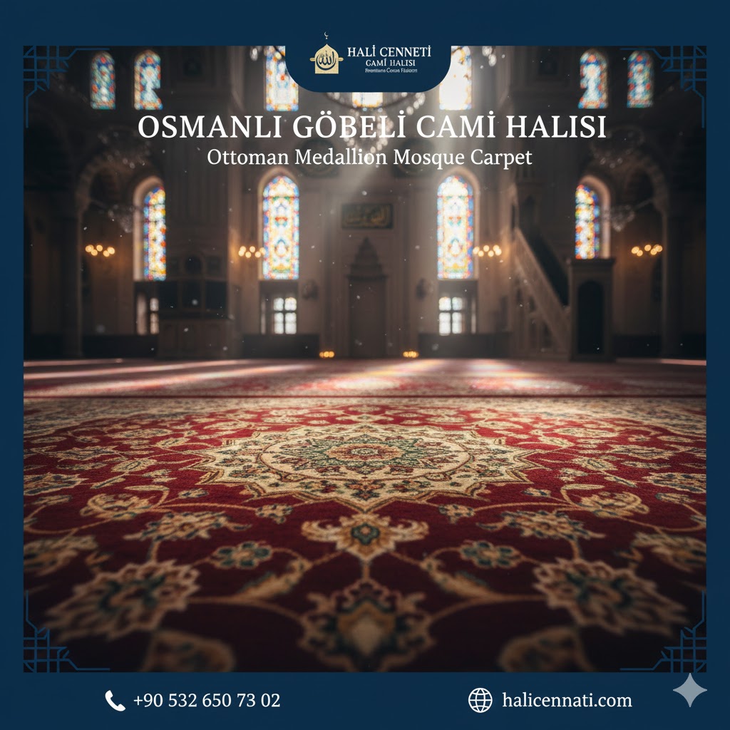 Osmanlı Göbekli Cami Halısı