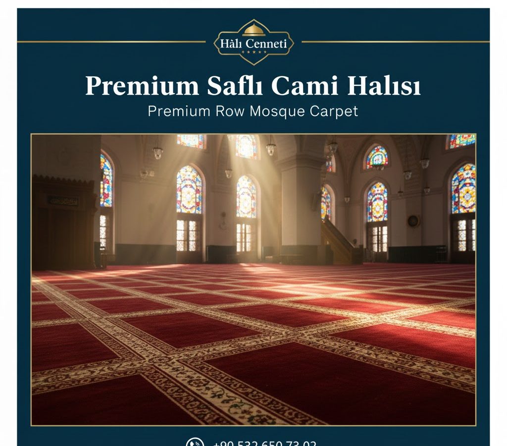 Premium Saflı Cami Halısı