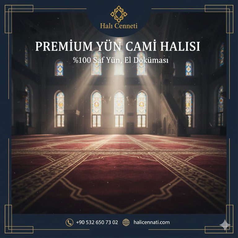 Premium Yün Cami Halısı